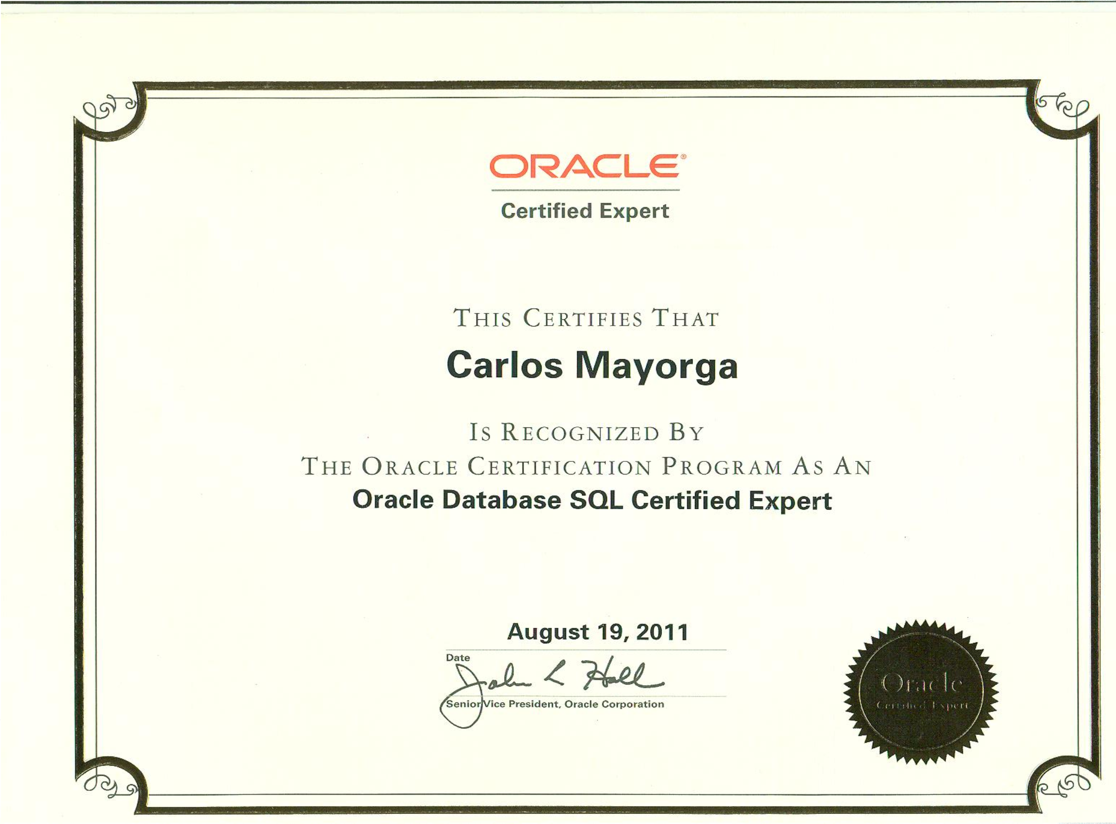 Certificación SQL